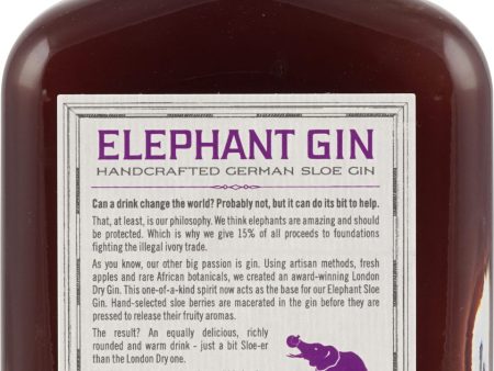 Elephant Gin Sloe Gin For Sale