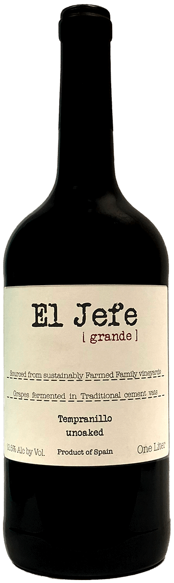 El Jefe Grande Tempranillo 2017 Online Hot Sale