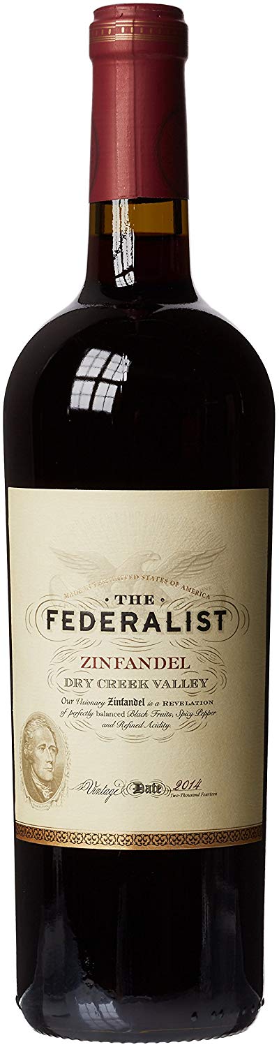 The Federalist Zinfandel Visionary 2016 Online Sale