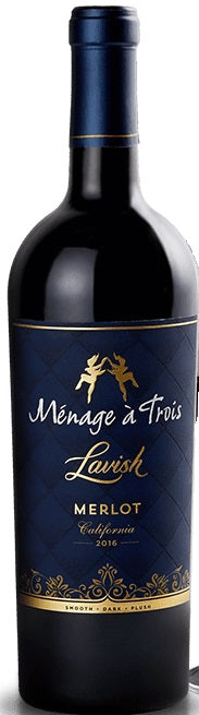 Menage A Trois Merlot Lavish 2016 Supply