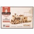 Koottava puinen pienoismalli Prime Steam Express For Discount