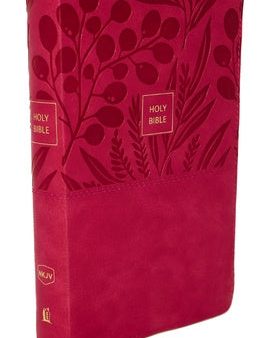 Nkjv, Reference Bible, Personal Size Large Print, Leathersoft, Pink, Thumb Indexed, Red Letter Edition, Comfort Print: Holy Bible, New King James Vers Online Hot Sale