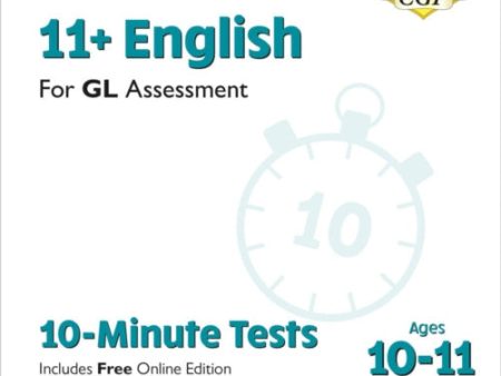 11+ GL 10-Minute Tests: English - Ages 10-11 Book 1 (with Online Edition) Online Hot Sale