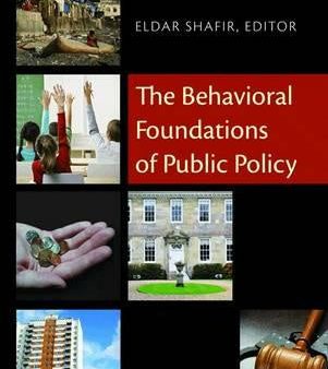 Behavioral Foundations of Public Policy, The Fashion