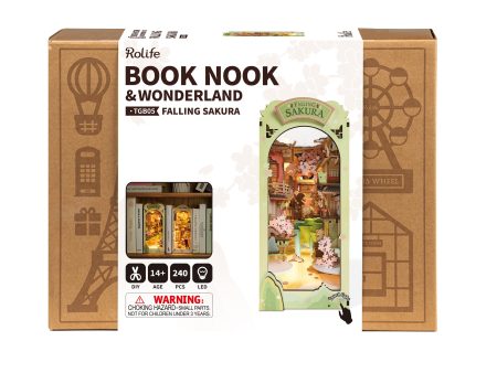 Book Nook Robotime, Falling Sakura 3D For Sale