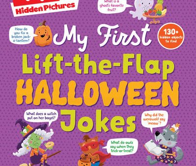 Hidden Pictures My First Lift-The-Flap Halloween Jokes: Halloween Humor for Kids, Lift the Flap and Find Over 130 Objects, 24-Pages of H Alloween Joke For Sale