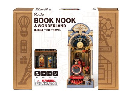 Book Nook Robotime, Time Travel 3D Supply