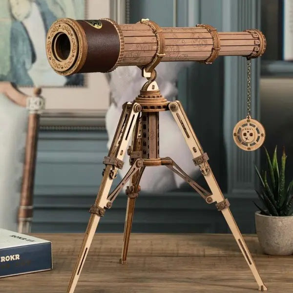 Koottava puinen pienoismalli Monocular Telescope Discount