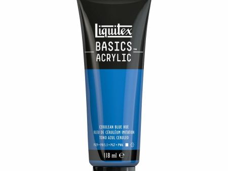 Akryyliväri 118ml 470 Cerulean Blue Liquitex Basics Acrylic For Cheap