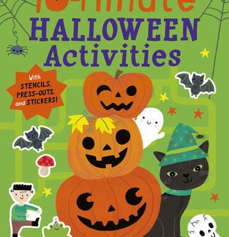 10-Minute Halloween Activities: With Stencils, Press-Outs, and Stickers! For Sale