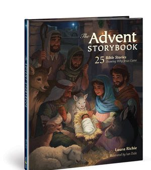 Advent Storybook: 25 Bible Stories Showing Why Jesus Came, The Hot on Sale