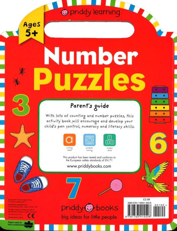 Priddy Learning Number Puzzles Fashion