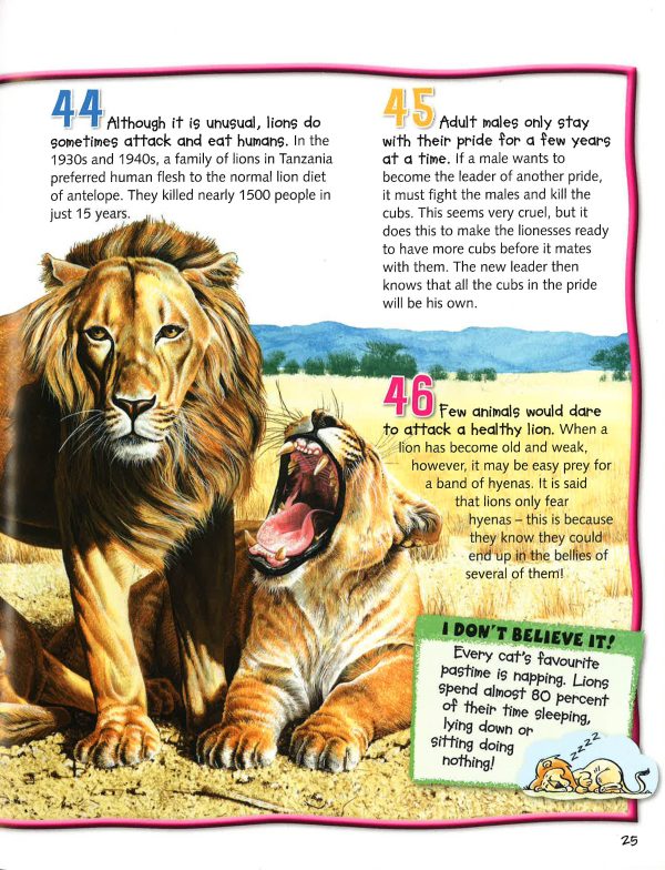 100 Facts Big Cats Online now